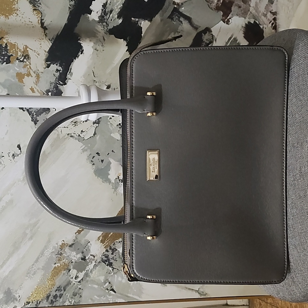 KATE SPADE Shiny Haregrey Handbag